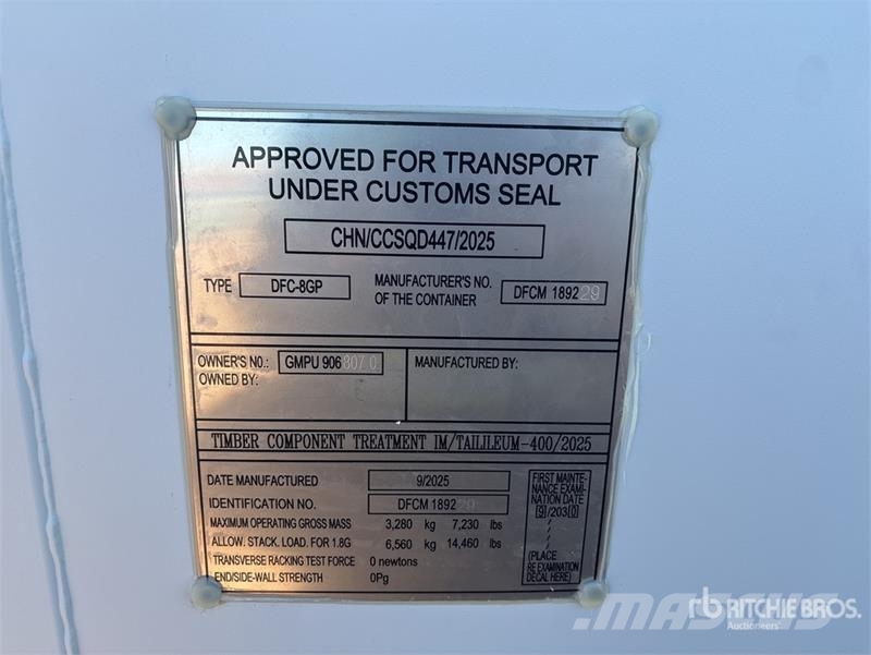  8 ft Storage Container Lagercontainere