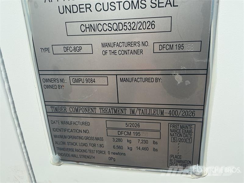 8 ft Storage Container Varastokontit