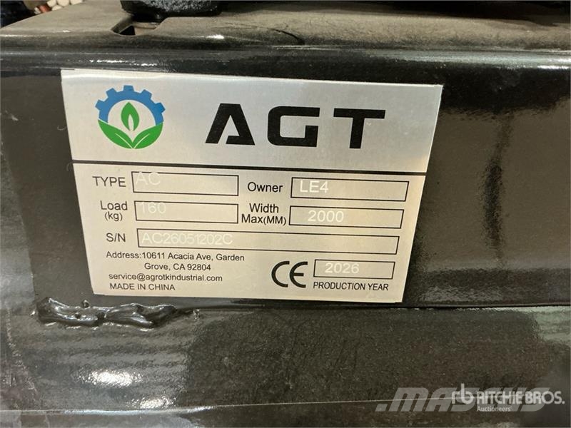 AGT AC 40 gal Air Compressor (Unused) Kompresory