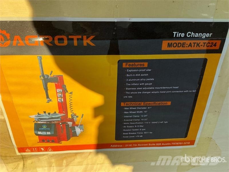 AGT ATK-TC24 Tire Changer (Unused) 建筑机械-其他