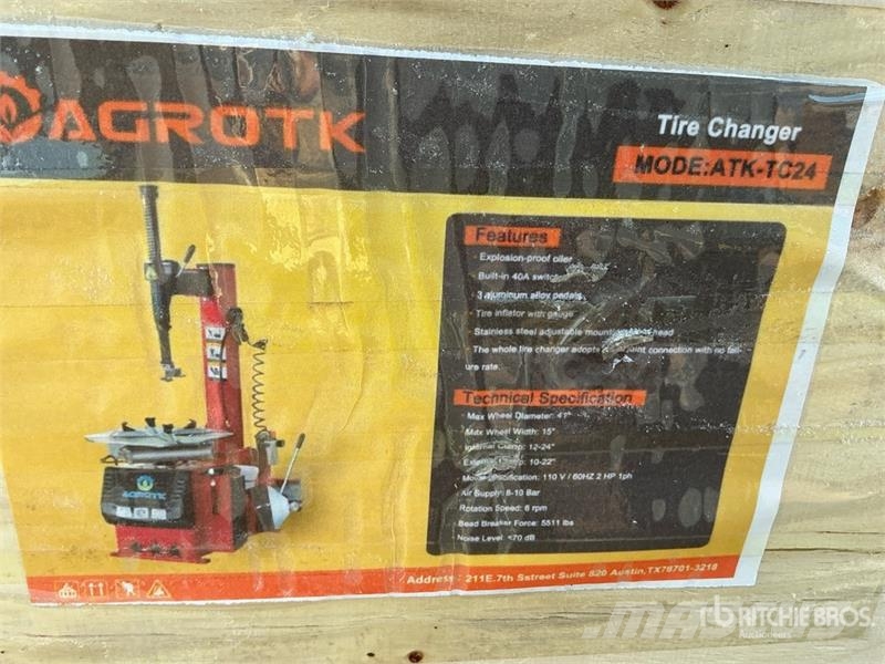 AGT ATK-TC24 Tire Changer (Unused) 建筑机械-其他