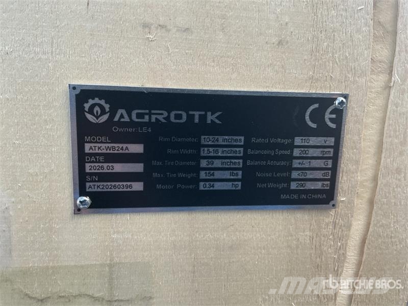 AGT ATK-WB24A Wheel Balancer (Unused) 기타 부품