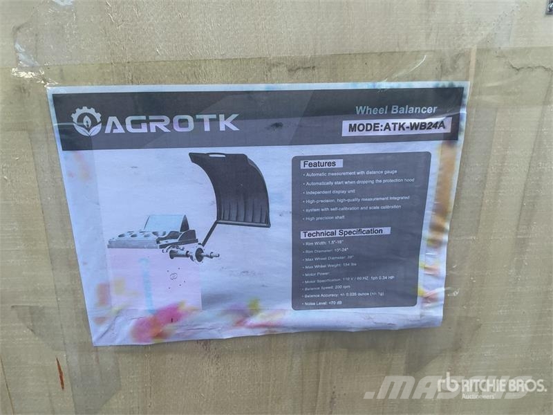 AGT ATK-WB24A Wheel Balancer (Unused) 기타 부품