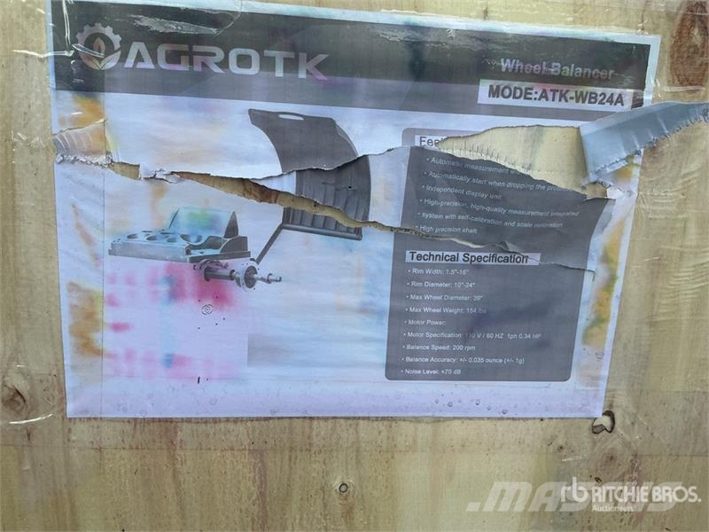 AGT ATK-WB24A Wheel Balancer (Unused) 기타 부품