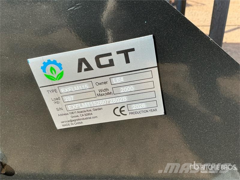 AGT EXFLM115 45 in Excavator Flail Mower (Unused) Niittokoneet