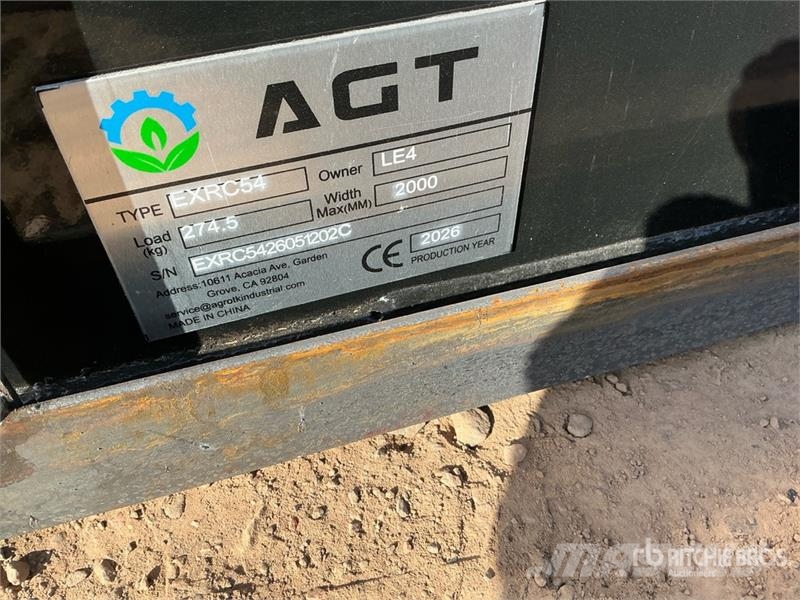 AGT EXRC54 54 in Excavator Brush Cutter - Fits Cat 308 Ostale komponente