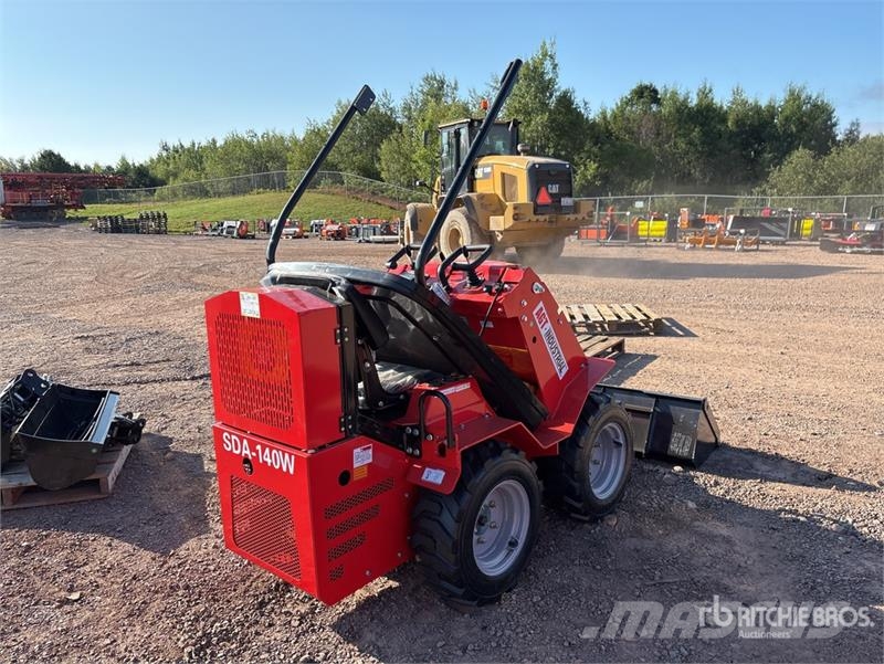 AGT SDA140W Mini Wheel Loader (Unused) (Inoperable) Pale gommate