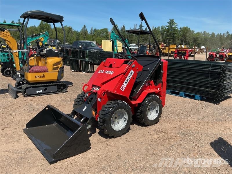 AGT SDA140W Mini Wheel Loader (Unused) Pale gommate