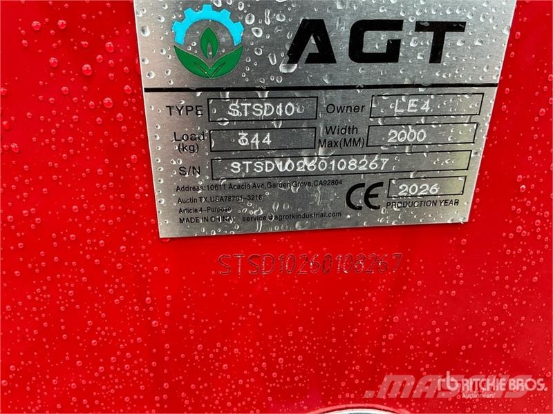 AGT STSD10 70 in 3-Point & Skid Steer Seeder (Unused) Sembradoras