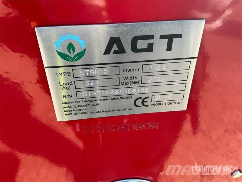 AGT STSD10 70 in 3-Point & Skid Steer Seeder (Unused) Sijačice