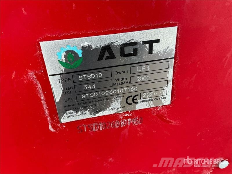 AGT STSD10 70 in 3-Point & Skid Steer Seeder (Unused) Sējmašīnas