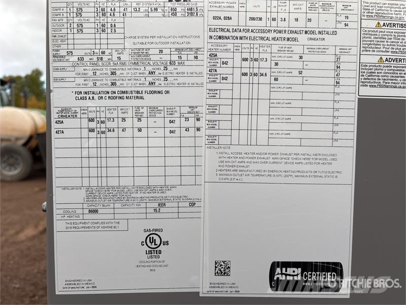 Air Exchanger ماكينات زراعية - غير ذلك