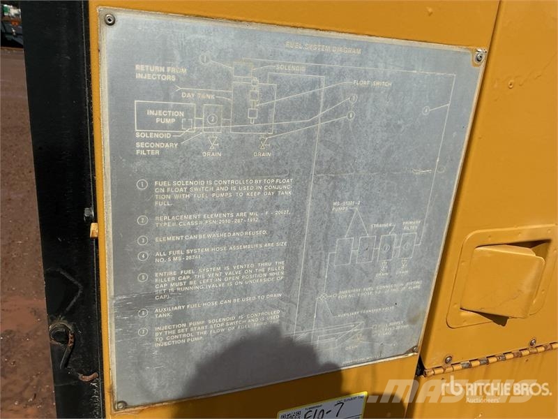Allis Chalmers Chalmers 60 kW Skid-Mounted Generator Set Geradores Diesel