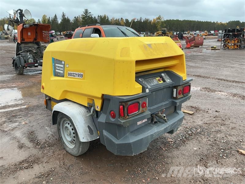 Atlas Copco 175 cfm Mobile Air Compressor Kompressoren