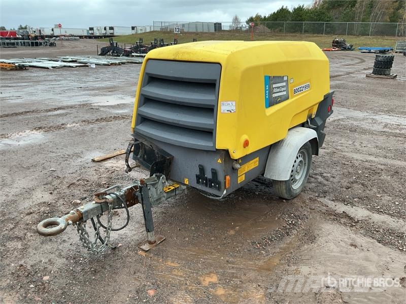 Atlas Copco 175 cfm Mobile Air Compressor Kompressoren