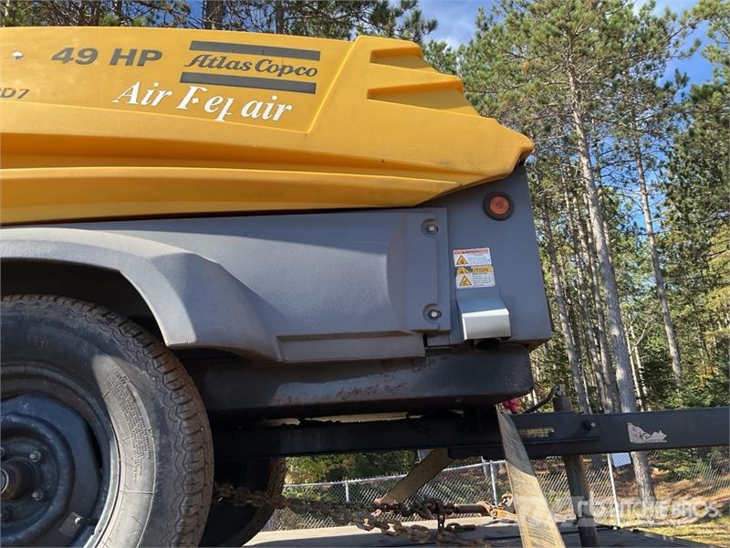Atlas Copco Mobile Air Compressor Kompresszorok