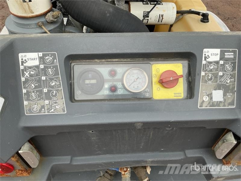 Atlas Copco XAS 88 175 cfm Mobile Air Compressor Kompressoren