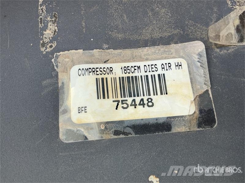 Atlas Copco XAS185CD7 185 cfm Mobile Air Compressor Воздушные компрессоры
