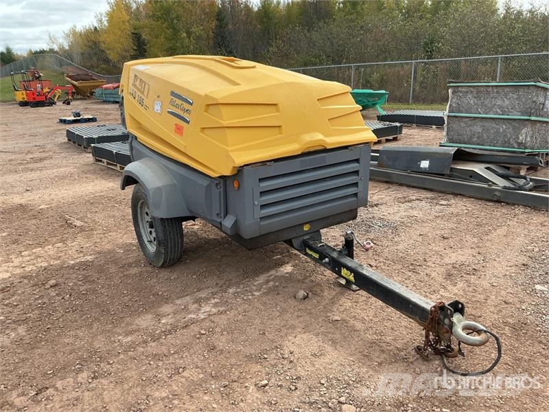 Atlas Copco XAS185CD7 185 cfm Mobile Air Compressor Kompresori