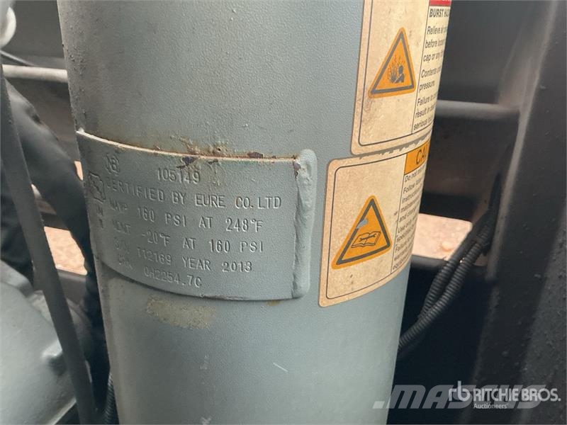 Atlas Copco XAS185CD7 185 cfm Mobile Air Compressor Kompressoren