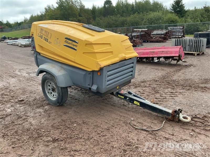 Atlas Copco XAS185CD7 185 cfm Mobile Air Compressor Воздушные компрессоры