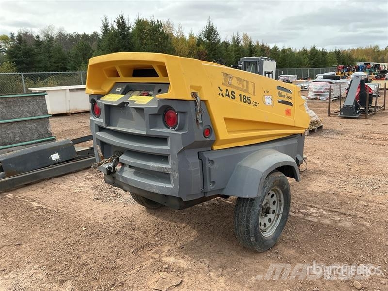 Atlas Copco XAS185CD7 185 cfm Mobile Air Compressor Kompresori