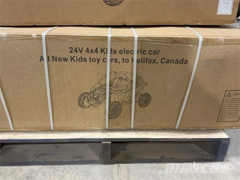 Battery Operated Ride-On Mini ATV Toys (Unused) Andre komponenter