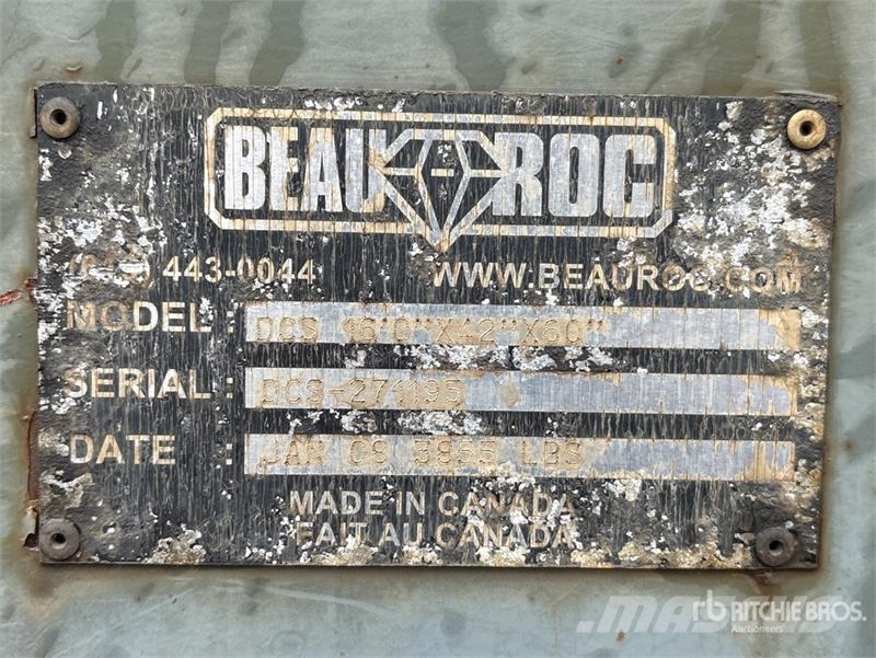 Beau-Roc Truck Dump Body Pašizgāzējs