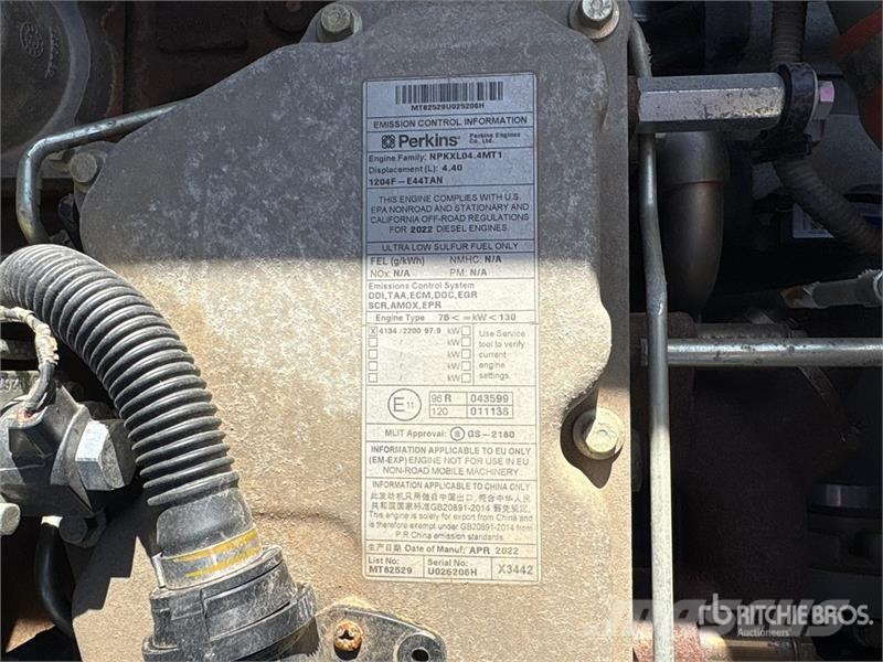 Bobcat E165 Tracked Excavator Rupsgraafmachines