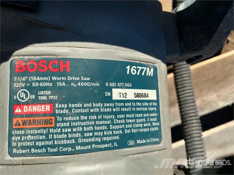 Bosch 1677M Stone Saw w/ Accuglide System Egyéb alkatrészek