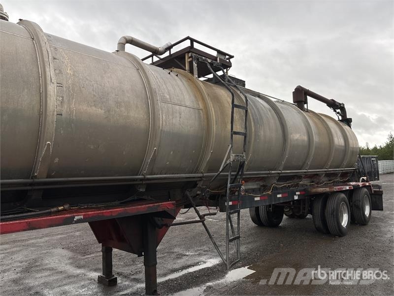 Bunker Liquid Tanker Trailer Remorque citerne