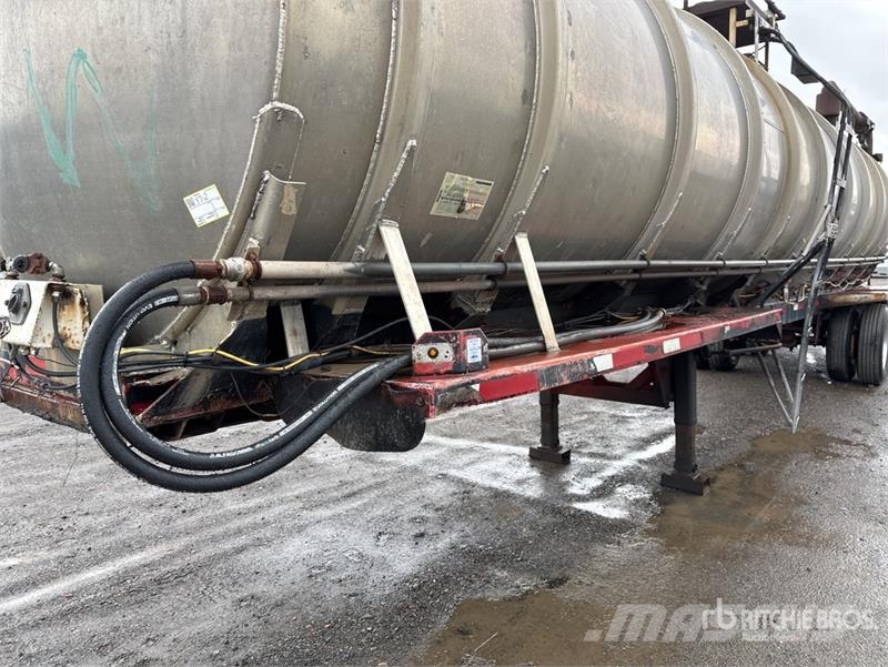 Bunker Liquid Tanker Trailer Remorque citerne