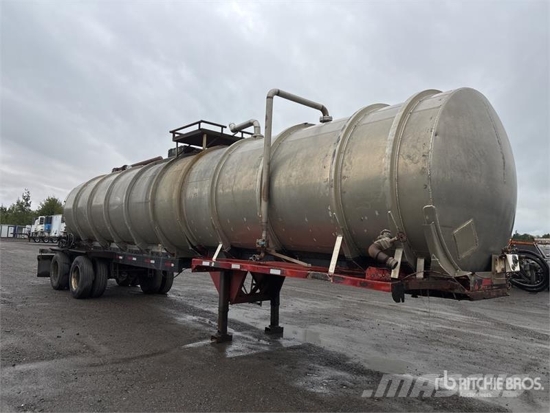 Bunker Liquid Tanker Trailer Remorque citerne