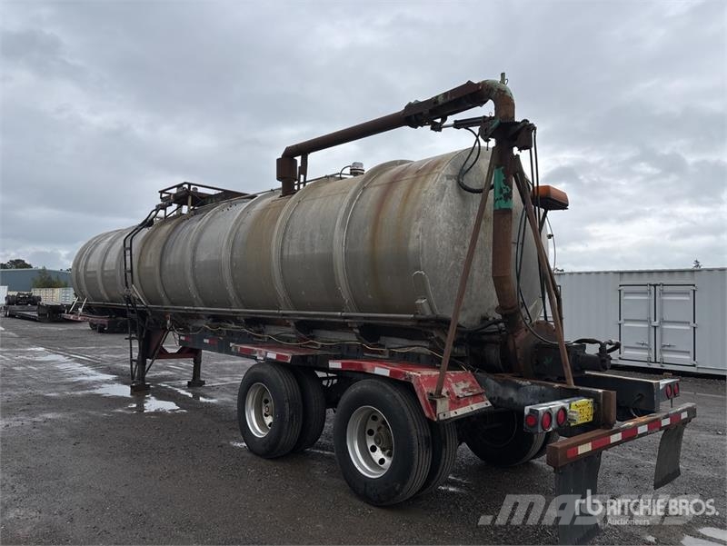 Bunker Liquid Tanker Trailer Remorque citerne