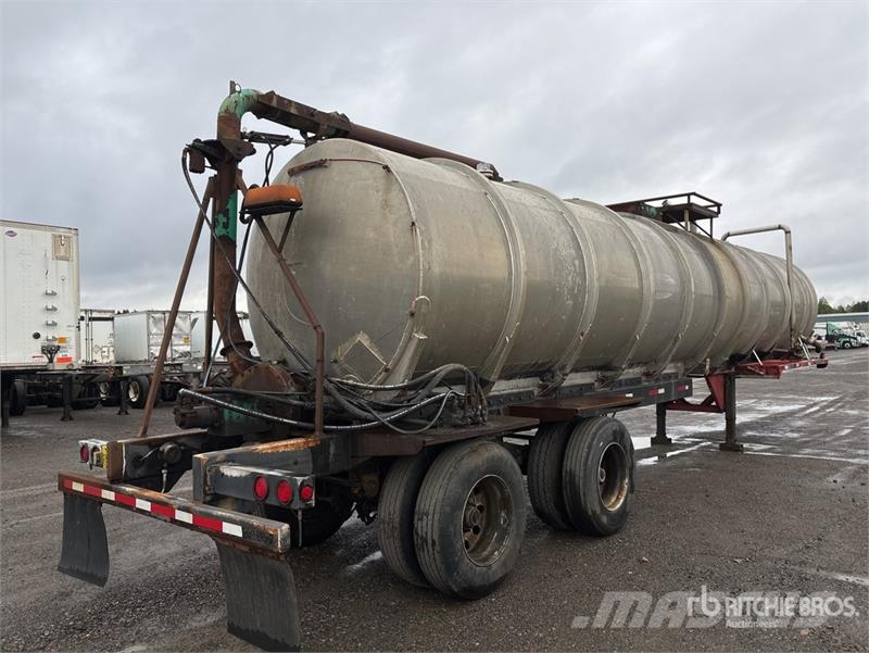 Bunker Liquid Tanker Trailer Remorque citerne
