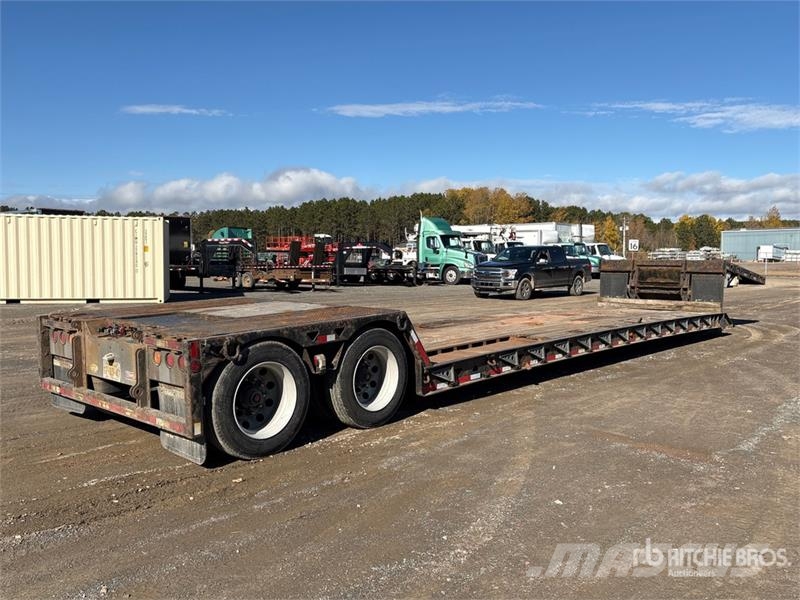 BWS 35ADG2XNR T/A Removable Gooseneck Lowboy Trailer لوادر منخفضة