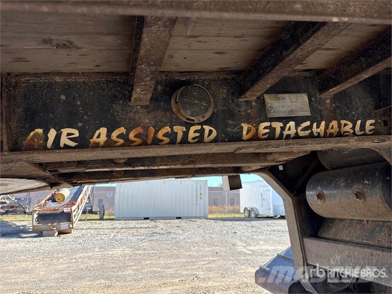 BWS 35ADG2XNR T/A Removable Gooseneck Lowboy Trailer لوادر منخفضة