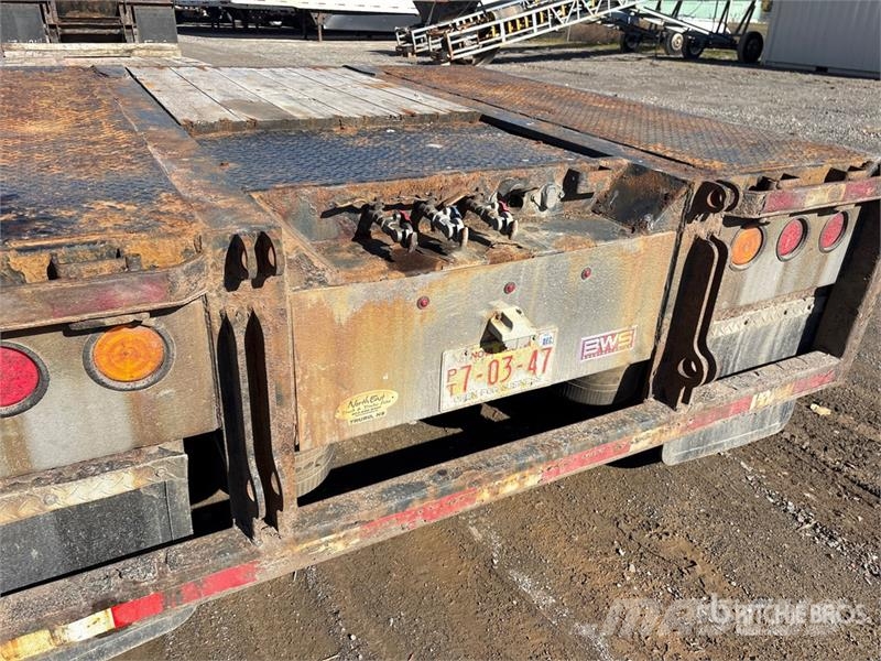 BWS 35ADG2XNR T/A Removable Gooseneck Lowboy Trailer لوادر منخفضة