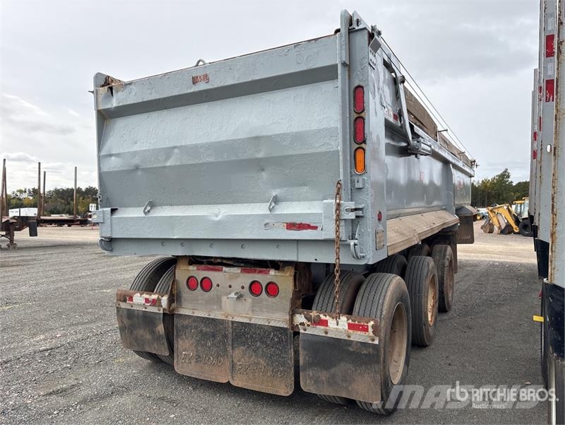 BWS 37DT3X 37 ft Tri/A End Dump Trailer Kipper