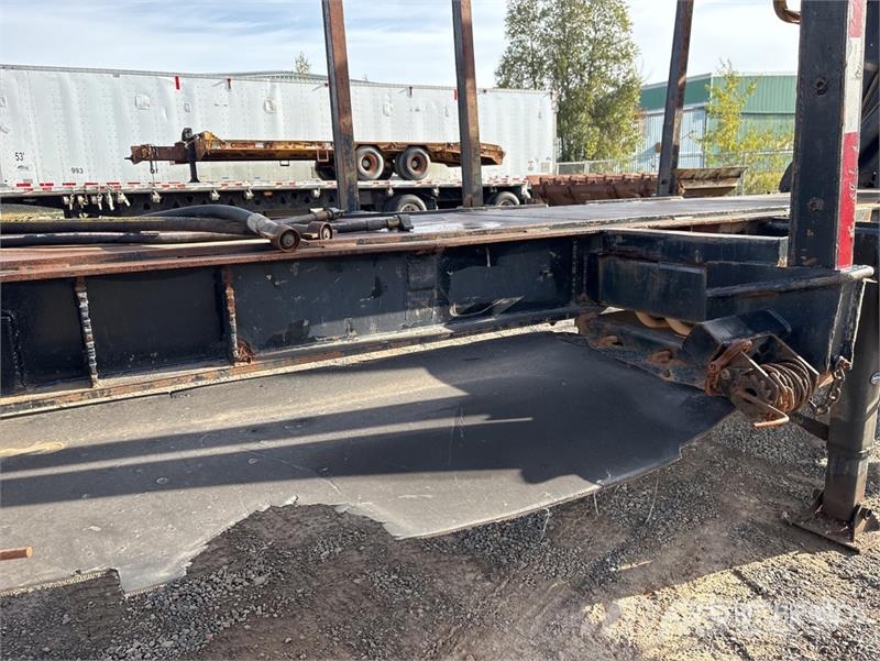 BWS 45 ft Tri/A Self-Loading Log Trailer Лісовози