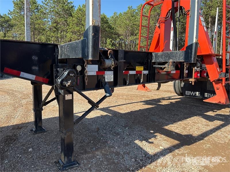 BWS 46 ft Tri/A Self-Loading Log Trailer Hout-Aanhangers