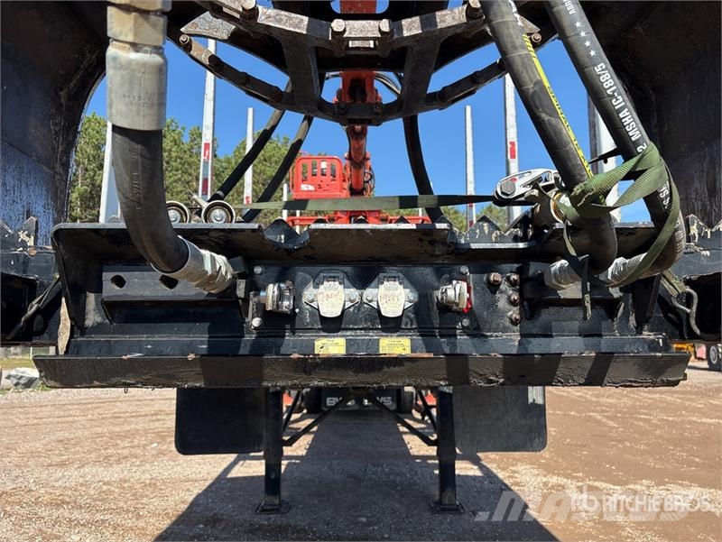 BWS 46 ft Tri/A Self-Loading Log Trailer Hout-Aanhangers