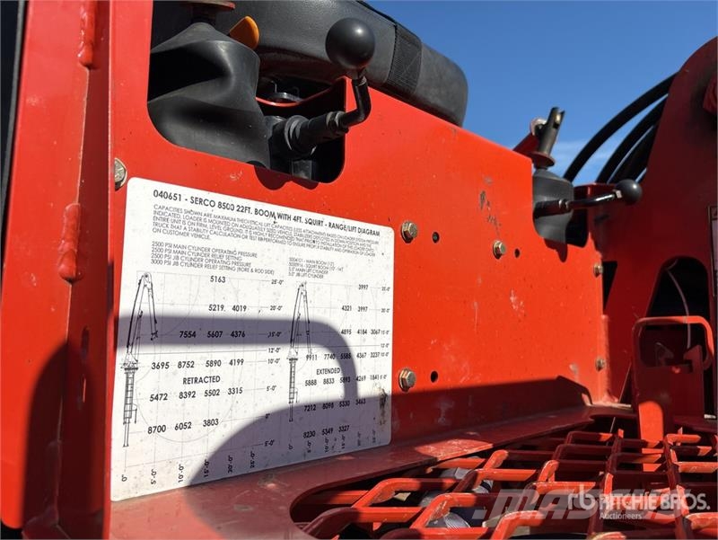 BWS 46 ft Tri/A Self-Loading Log Trailer Hout-Aanhangers