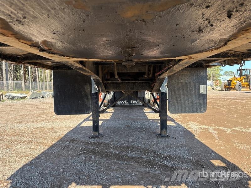 BWS 46 ft Tri/A Self-Loading Log Trailer Hout-Aanhangers