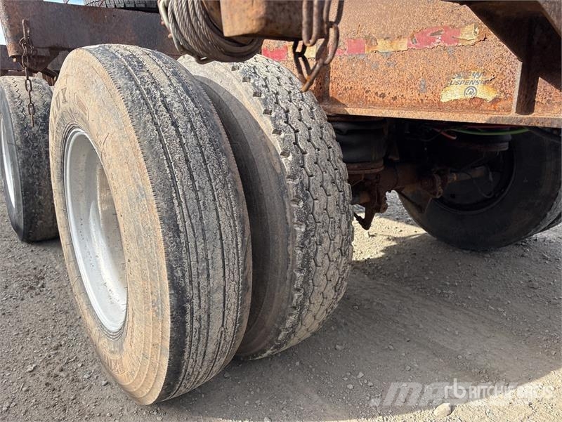 BWS EZ-2-Load 46 ft Tri/A Short Wood Log Trailer Prikolice za stabla