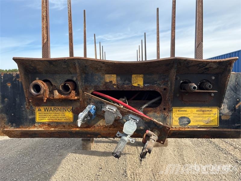 BWS EZ-2-Load 46 ft Tri/A Short Wood Log Trailer Prikolice za stabla