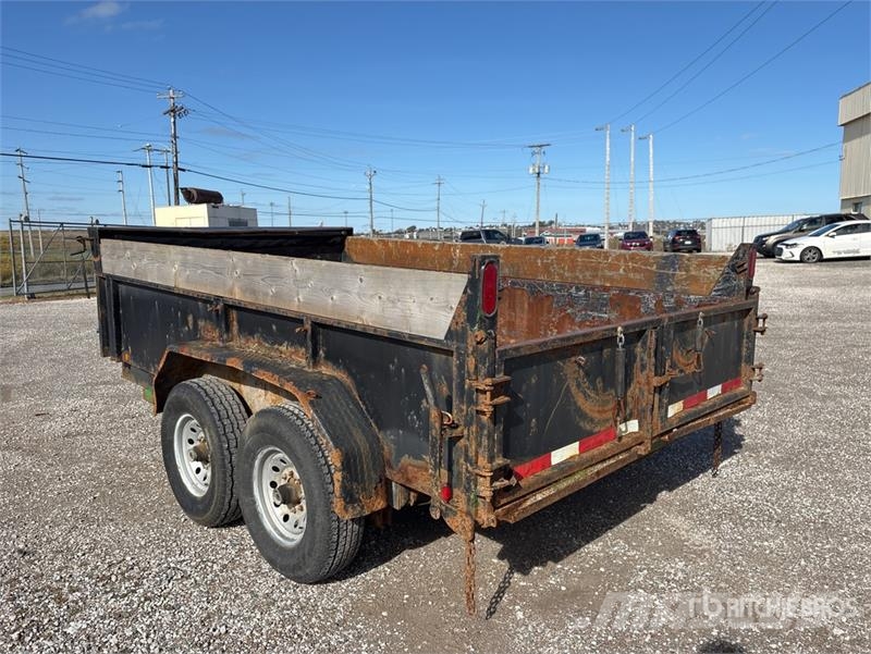  Cargomax 12 ft T/A Dump Utility Trailer Kiperi prikolice