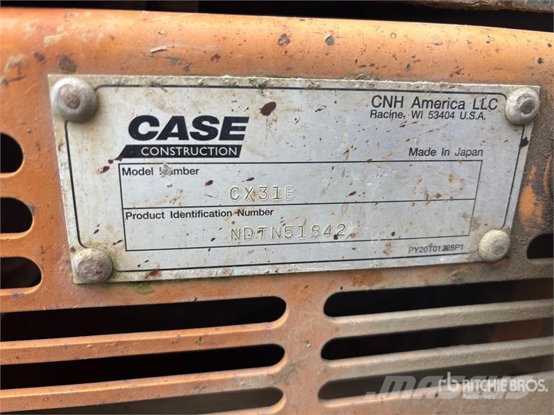 CASE CX31B Minigravemaskiner