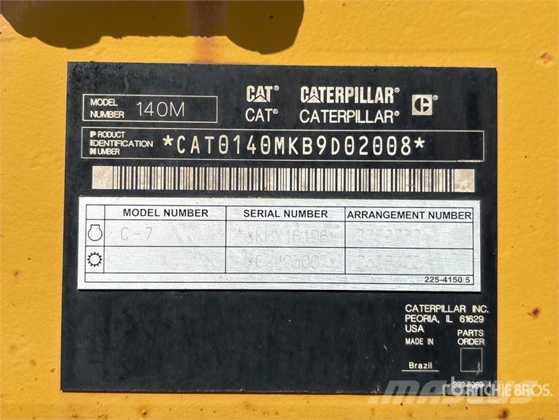 CAT 140M Motor Grader Motorgraders