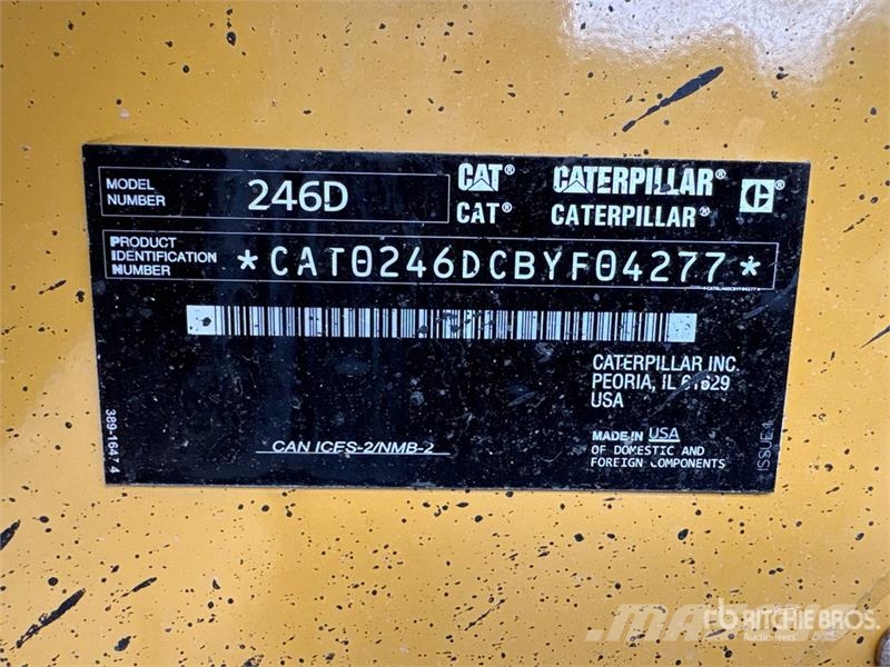 CAT 246D Chargeuse compacte